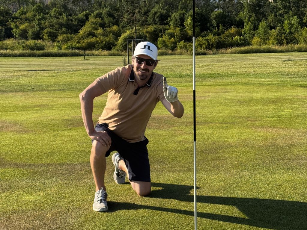 Ing.Petr Macholda, junior greenkeaper